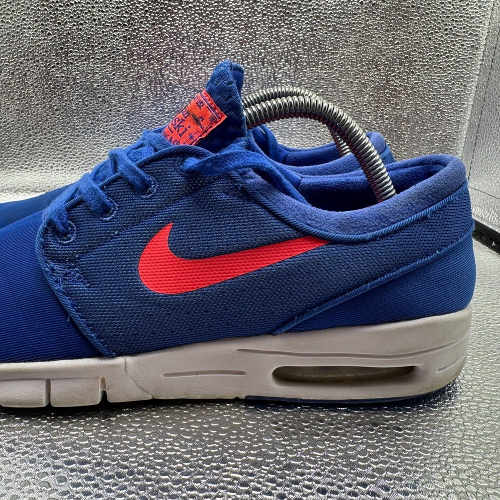 Size 8.5 Nike Stefan Janoski Max Game Royal Mens Comfort Sneakers 631303-461 - Picture 11 of 14